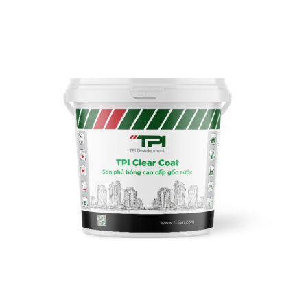 TPI Clear Coat 5kg - Sơn phủ bóng cao cấp gốc nước