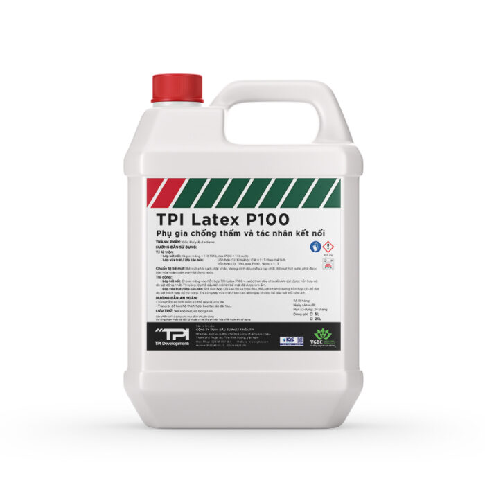 TPI Latex P100 / TPI Latex 5L Phụ gia chống thấm và tác nhân kết nối