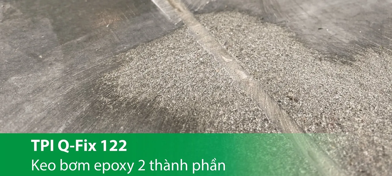 TPI Q-Fix 122 - Keo bơm epoxy, 2 thành phần, có độ nhớt thấp