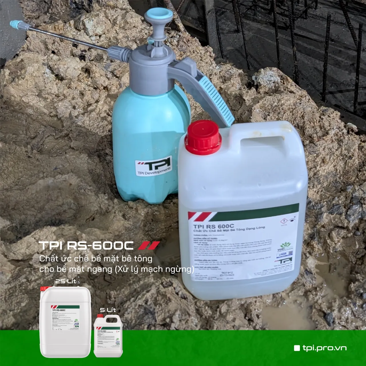 TPI RS 600C Uc che mach ngung beton phuong ngang