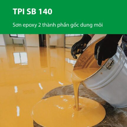 TPI SB140 - Sơn lăn sàn epoxy 2 thành phần gốc dung môi