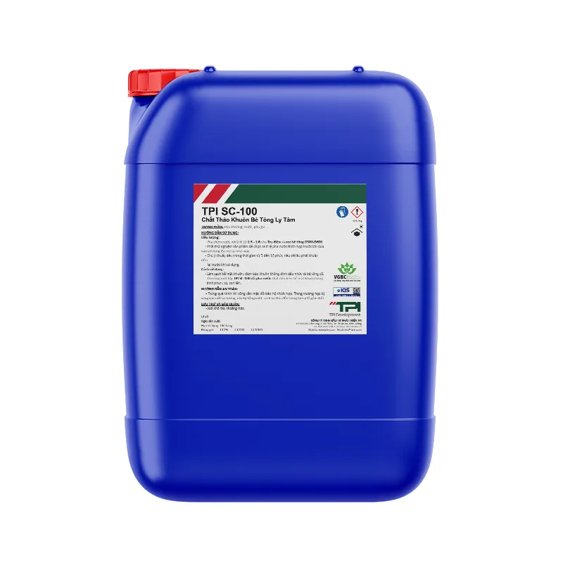 TPI-SC-100-25L TPI SC-100 Chất tháo khuôn cọc dự ứng lực, trụ bê tông ly tâm