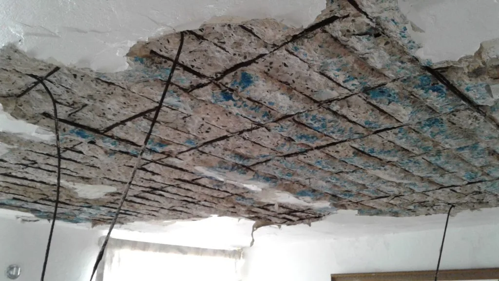 Cốt thép bị rỉ sét